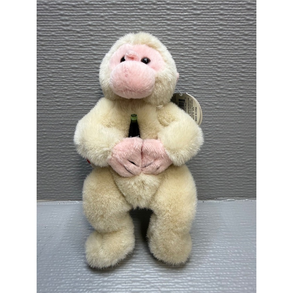 Coca-Cola 1999 International Bean Bag Plush Key Snow Monkey Japan